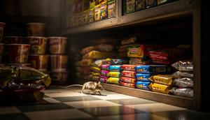 Cara Mencegah Tikus Datang ke Warung (AI)