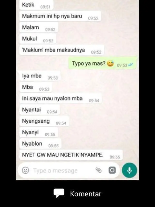 6 Chat Typo Driver Ojol Ini Kocak, Bikin Pelanggan Mikir Keras