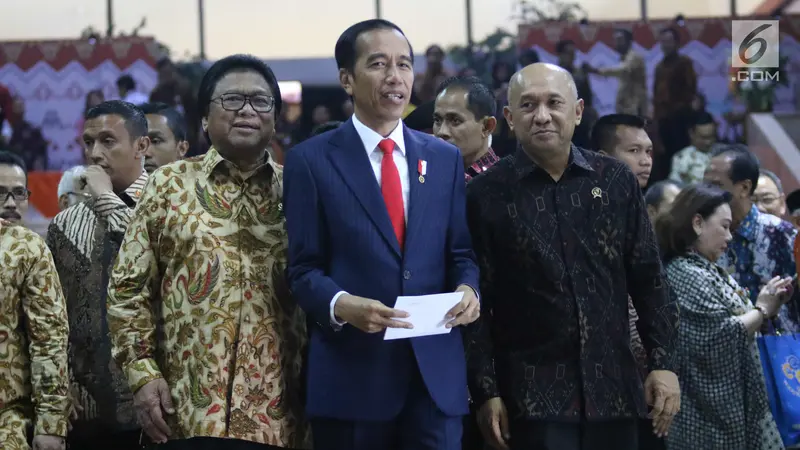 Disambut Oesman Sapta, Presiden Jokowi Hadiri Sarasehan Nasional DPD RI