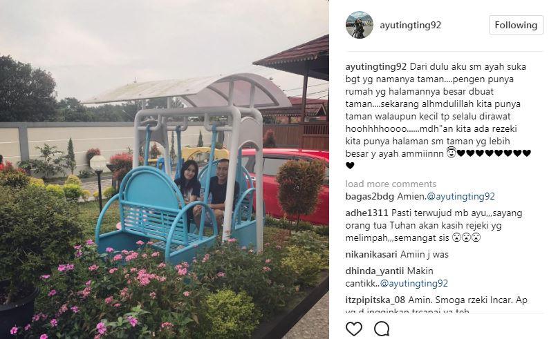 Keluar Dari Acara Tv Ini Ayu Ting Ting Boyong Keluarga Ke Villa Showbiz Liputan6 Com