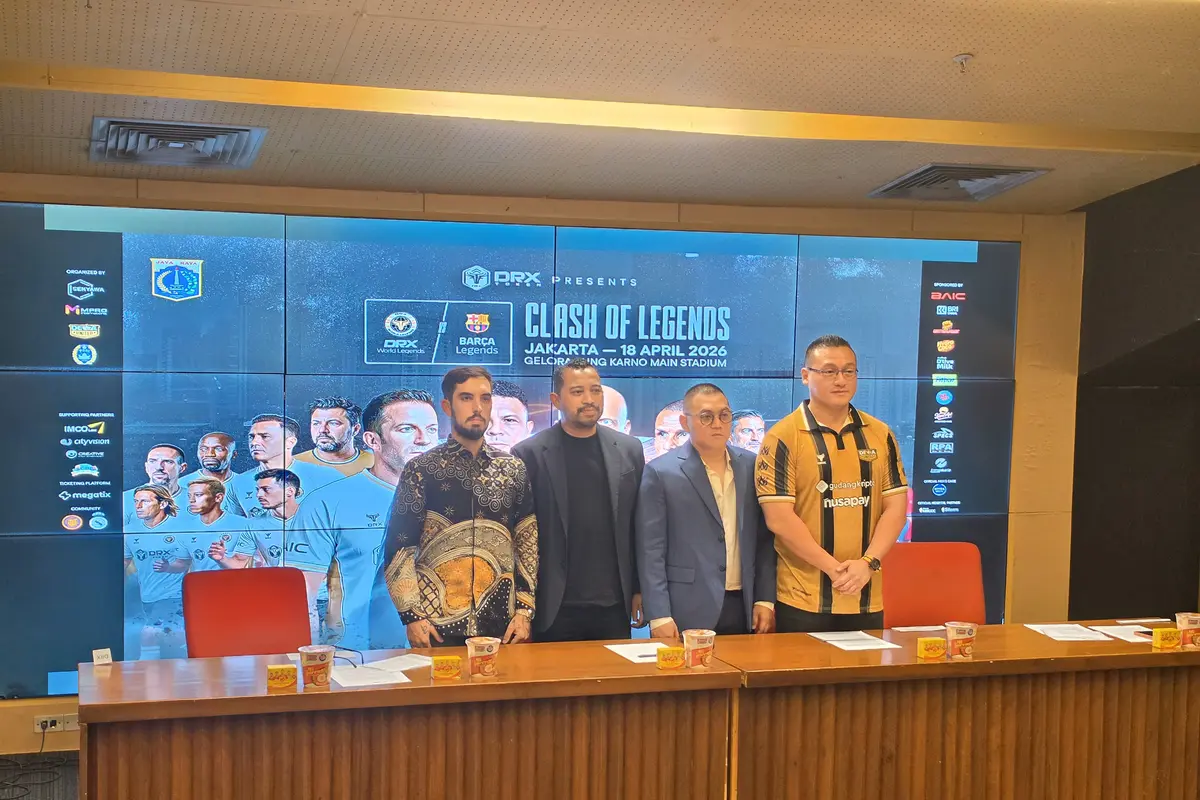 Jumpa pers Clash of Legends