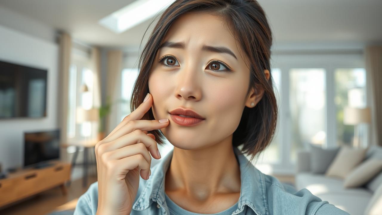 arti kedutan bibir kanan atas