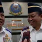 Menteri Perhubungan Ignasius Jonan melantik Pudji Hartanto Iskandar sebagai Dirjen Perhubungan Darat. (Foto: Dok Kapuskom Kemenhub)