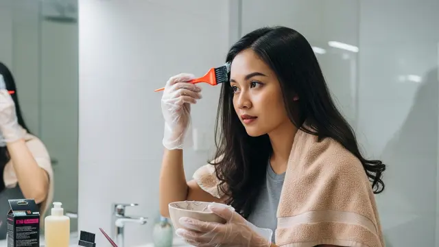 Tips Memilih dan Cara Pakai Semir Rambut