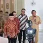 Mendagri saat mendampingi Wakil Presiden (Wapres) Ma&rsquo;ruf Amin melakukan soft launching MPP Digital Nasional di Istana Wakil Presiden (Wapres), Jakarta, Selasa (20/6/2023). (Ist)
&nbsp;