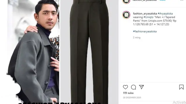 Selalu Ikonik, 6 Koleksi Outfit Arya Saloka Ini Harganya Ditaksir Jutaan