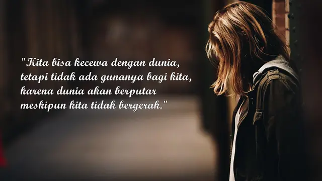 Gambar Kata Sedih dan Kecewa