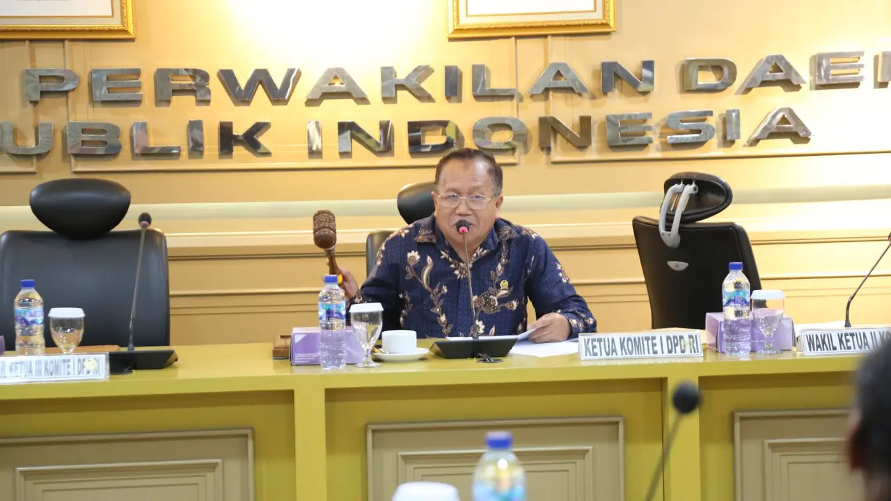 Wakil Ketua Komite I DPD RI Darmansyah Husein