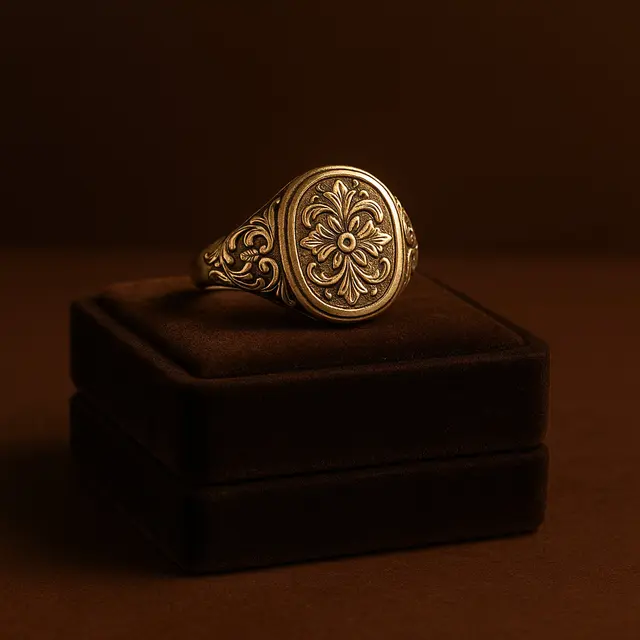 Model Cincin Signet yang Lagi Tren