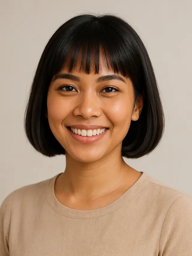 Model Rambut Bob Untuk Wanita 30-an/Ilustrasi AI