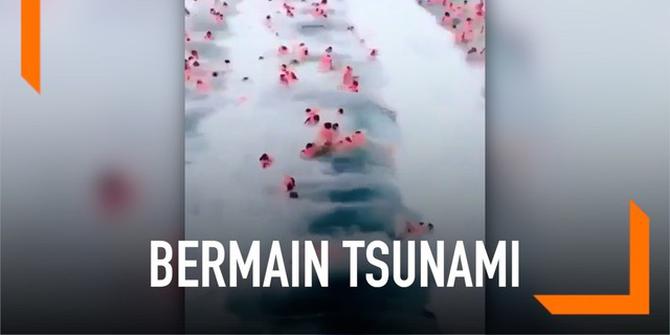 VIDEO: Greget, Wahana Tawarkan Bermain ala Ombak Tsunami