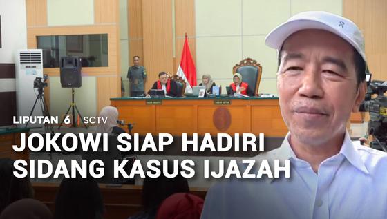 Jokowi Siap Hadiri Sidang Kasus Ijazah