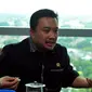 Imam Nahrawi menegaskan akan mengikuti Presiden Jokowi dalam soal blusukan. Menurutnya dengan blusukan, ia dapat mengetahui kelemahan dan kelebihan yang dimiliki lembaganya, Jakarta, Rabu (10/12/2014). (Liputan6.com/Johan Tallo)