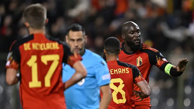 Foto: Ngeri! Dua Warga Swedia Jadi Korban Penembakan, Laga Timnas Belgia vs Timnas Swedia di Kualifikasi Euro 2024 Dihentikan