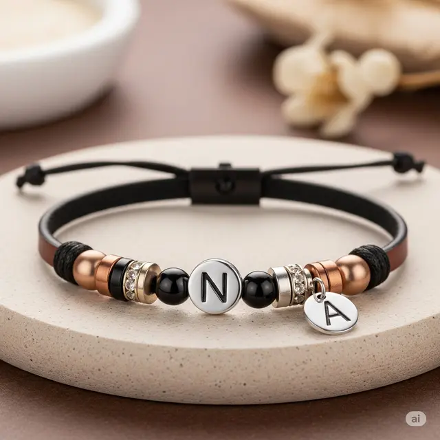 Model Gelang Nama dari Manik-Manik. Foto: Gemini
