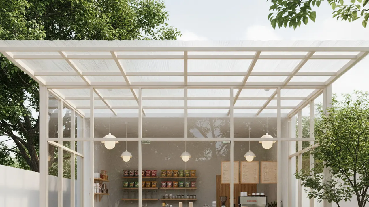 7 Model Warung dengan Fasad Kaca Modern, Inspirasi Desain Kekinian yang Estetik dan Fungsional