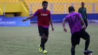 Rekrutan baru Sriwijaya FC, Novan Setya Sasongko. (Bola.com/Riskha Prasetya)ris