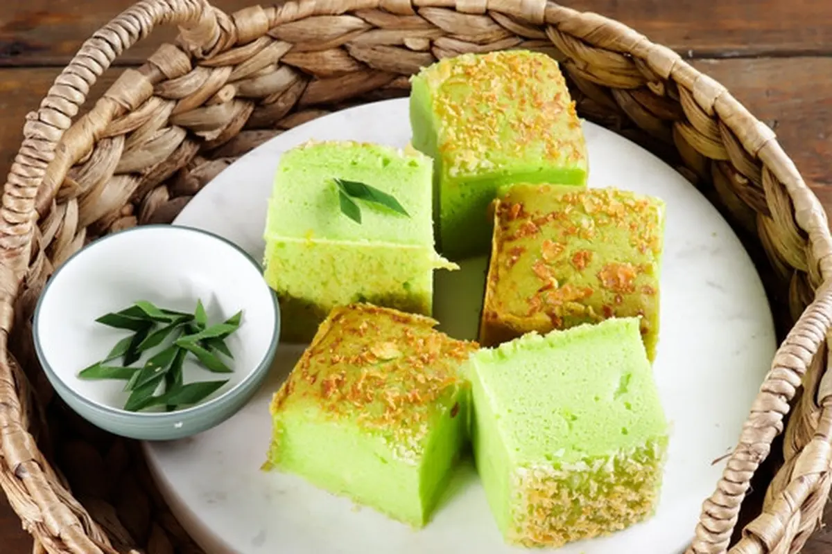 bolu pandan tape ketan