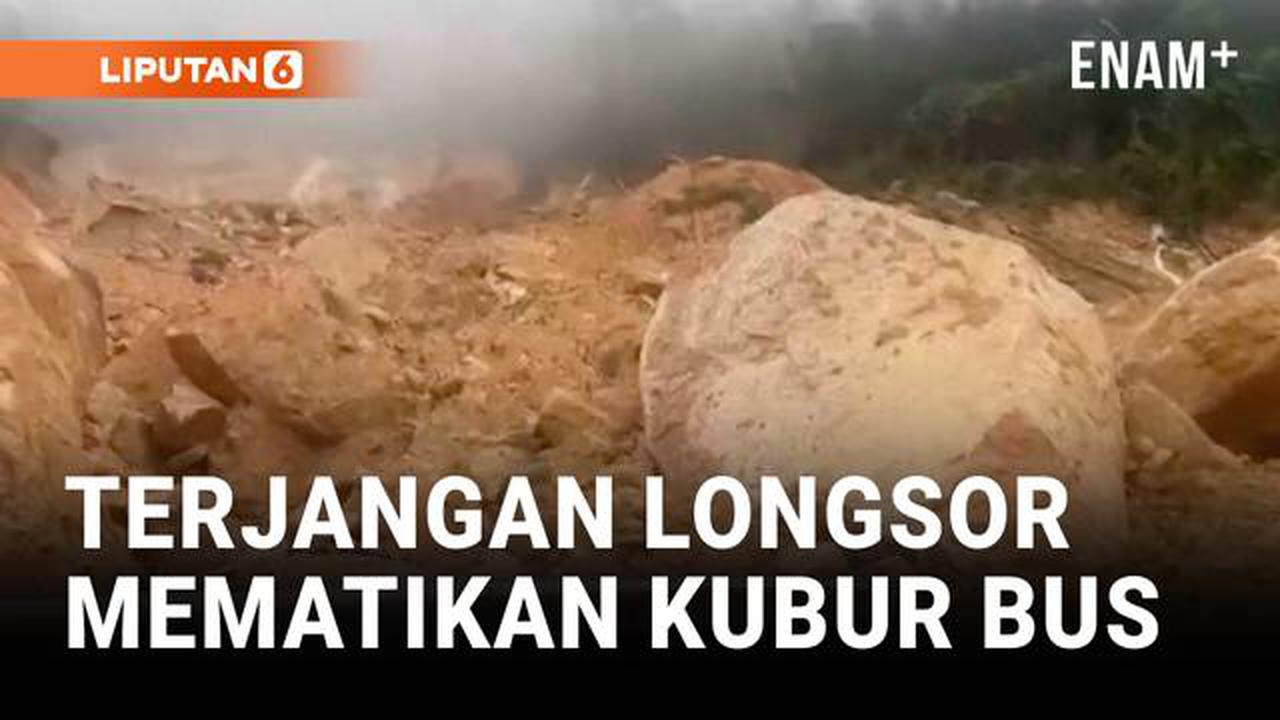 Bus Terkubur Longsor! Hujan Lebat Tewaskan 7 Orang di Vietnam