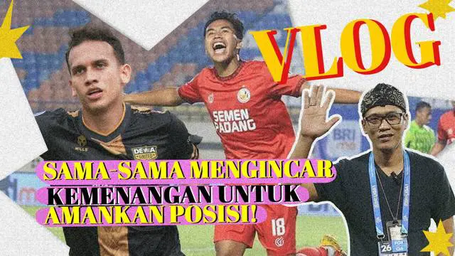 VIDEO: Optimisme Semen Padang Raih Poin, Hadapi Ketangguhan Dewa United