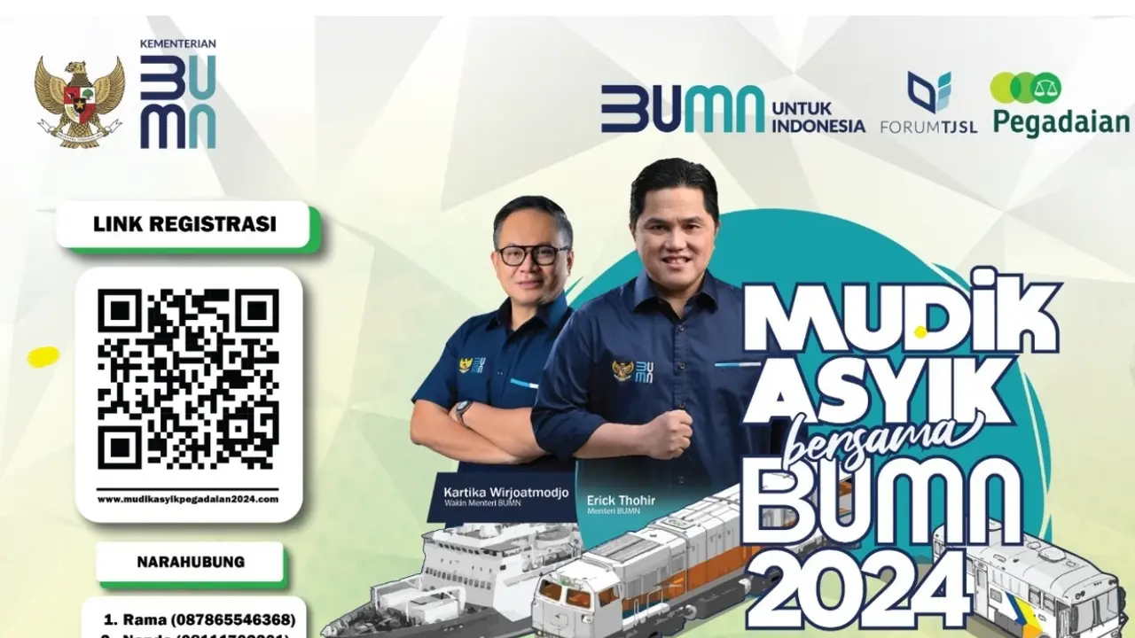 Dalam rangka menyambut Hari Raya Idul Fitri 1445 H, PT Pegadaian kembali menyelenggarakan program mudik gratis