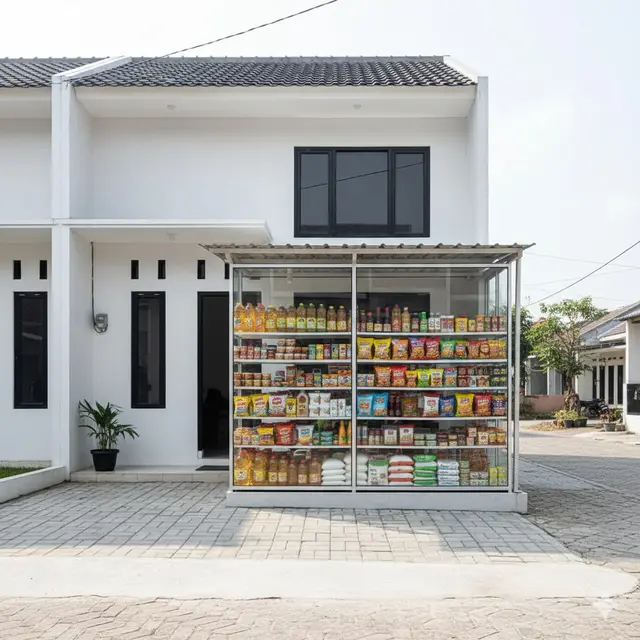 Desain Warung Sembako