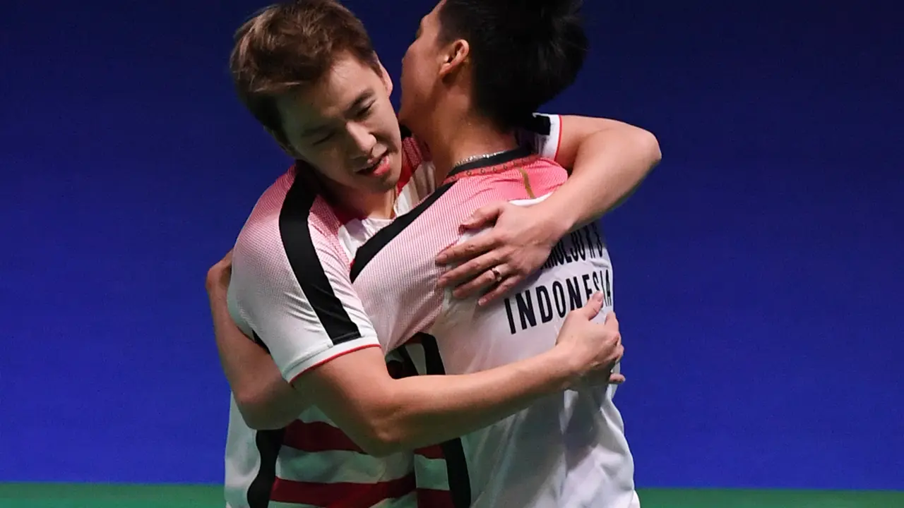 Taklukan wakil Denmark, Marcus/Kevin Bawa Pulang Gelar Juara