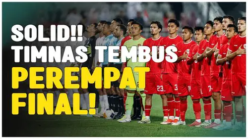 VIDEO: Tekuk Yordania, Timnas Indonesia U-23 Melangkah ke Perempat Final Piala Asia U-23