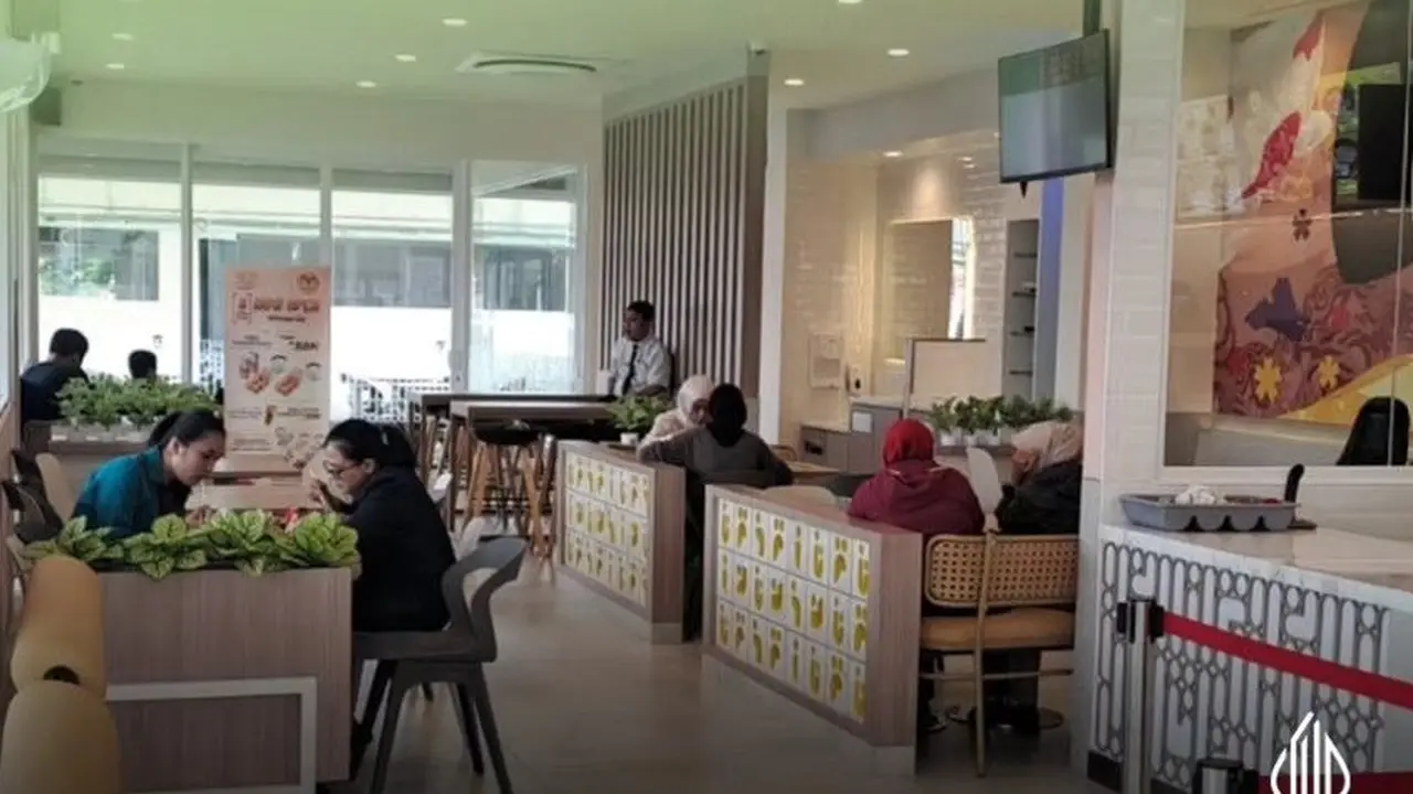 Saat Sampah Plastik dan Sumpit Diolah Jadi Material Baru untuk Percantik Gerai Restoran Cepat Saji