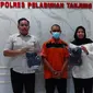Pelaku begal payudara diamankan di Polres Pelabuhan Tanjung Perak Surabaya (Dian Kurniawan/Liputan6.com)