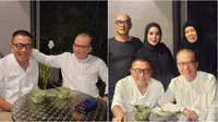 Momen buka puasa bersama keluarga Helmy Yahya dan Tantowi Yahya. (sumber: Instagram/tantowiyahyaofficial)