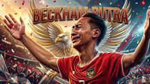Beckham Putra, bintang Timnas Indonesia asal Persib Bandung. (Bola.com/M. Iqbal Ikhsan/Gemini)