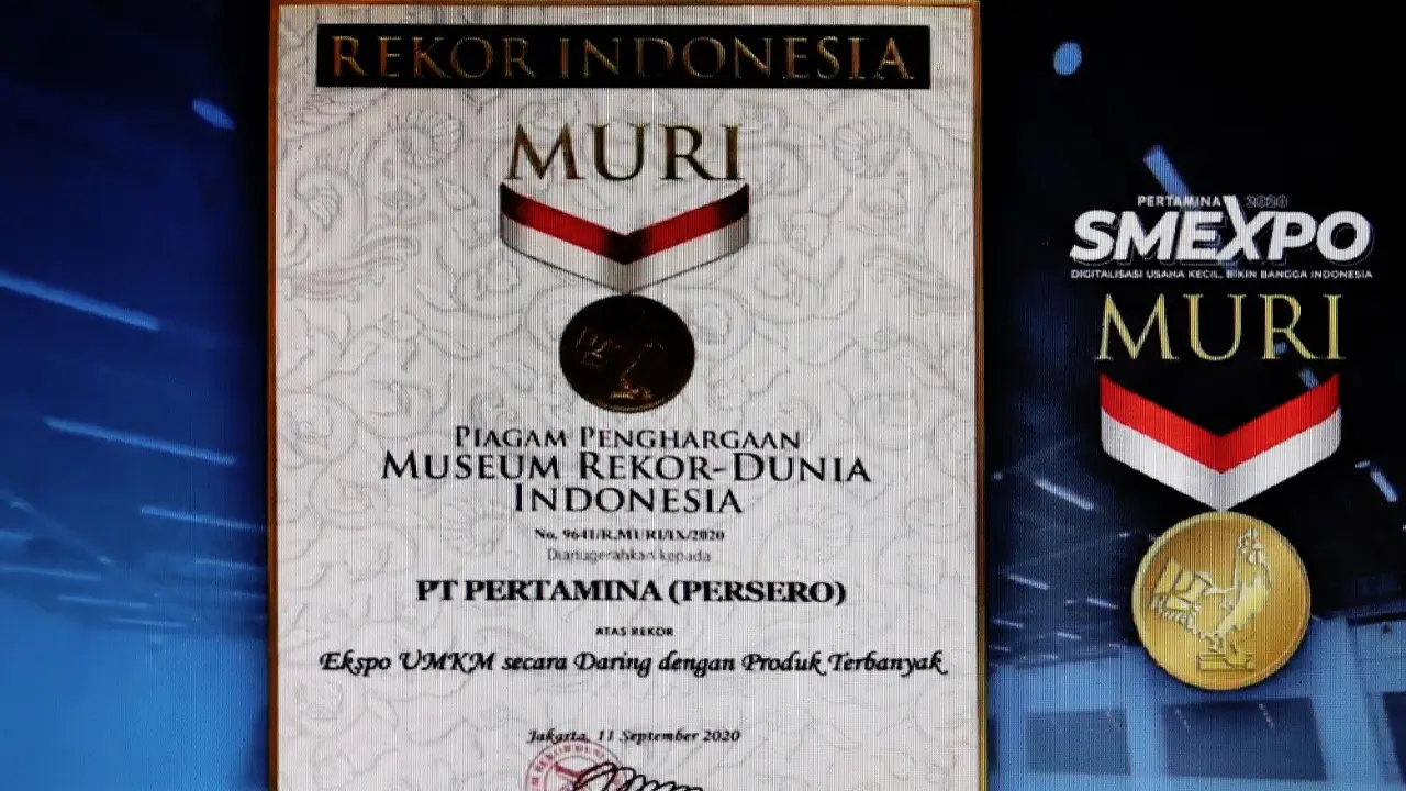 Sabet Rekor MURI, Menteri BUMN Puji Gelaran Pertamina SMEXPO 2020
