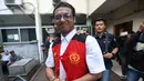 Dalam persidangan, Jaksa Penuntut Umum (JPU) mendakwa Vadel Badjideh melanggar pasal terkait Undang-Undang Perlindungan Anak dan Undang-Undang Kesehatan. (KapanLagi.com/Budy Santoso)