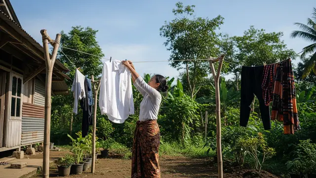 Cara Menghilangkan Noda Minyak di Baju
