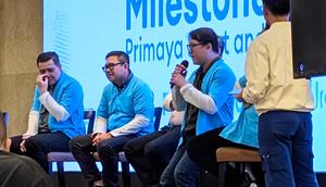 Dokter spesialis ortopedi (foot and ankle surgery) Primaya Hospital Bekasi Timur, Alfa Januar Krista (pegang mic) soal kaki pengkor, Jakarta (2/4/2026). Foto: Liputan6.com/Ade Nasihudin.