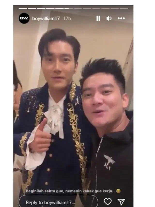 Sering Disebut Kembar, Ini 7 Momen Kebersamaan Boy William dan Siwon Super Junior