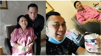 6 Potret Ani Yudhoyono dengan Kedua Putranya yang Setia Menemani Perawatan
