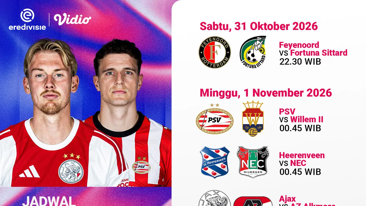 Eredivisie 2026/27 Pekan ke-11