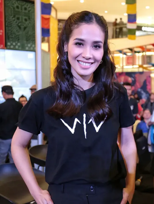 Ditemui di kawasan Senayan City, Jakarta, Ranu (16/8/2017), Marsha hanya mengatakan sosok Bidadari Angin Timur merupakan pendekar dari golongan putih yang bearti pendekar yang baik hati. (Adrian Putra/Bintang.com)