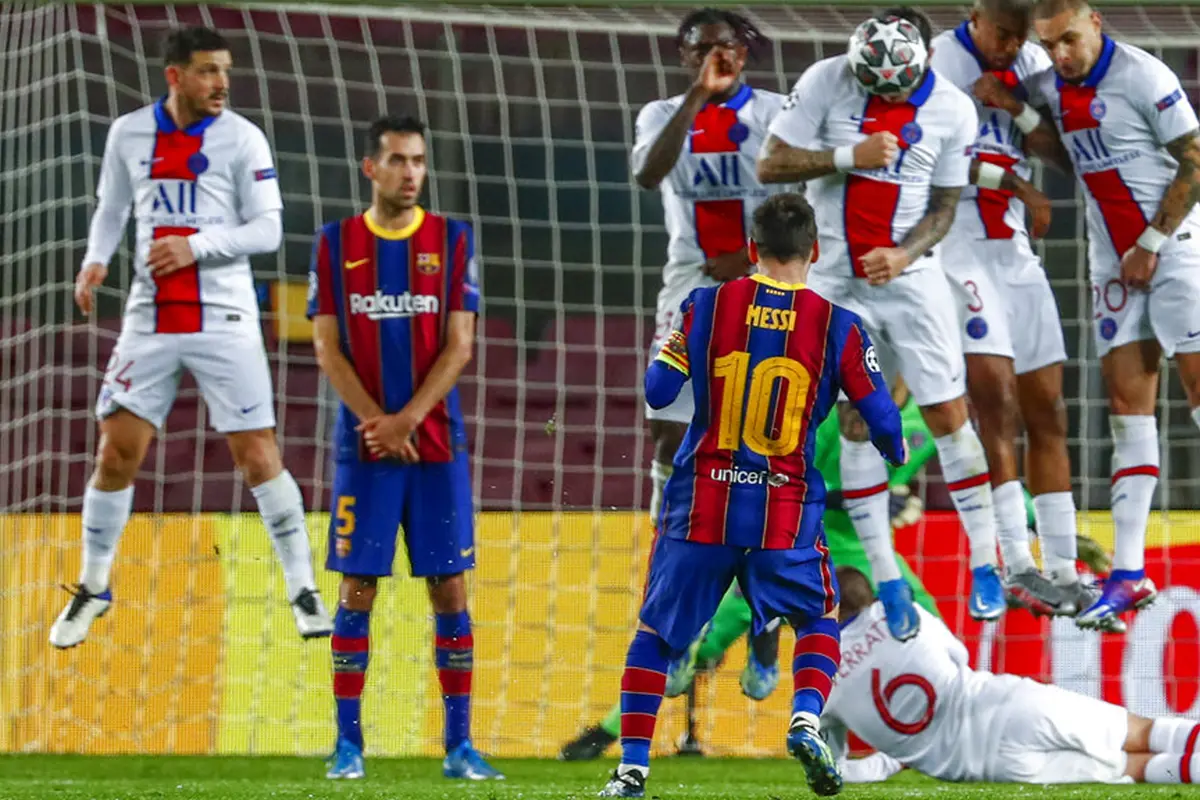 FOTO: PSG Permalukan Barcelona di Camp Nou