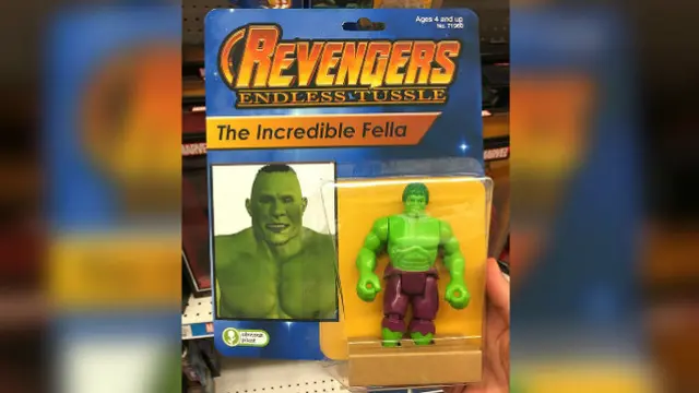 Beberapa karakter tiruan sangat jauh sekali dengan figur Avengers dalam film, tetapi sebutan namanya mirip.