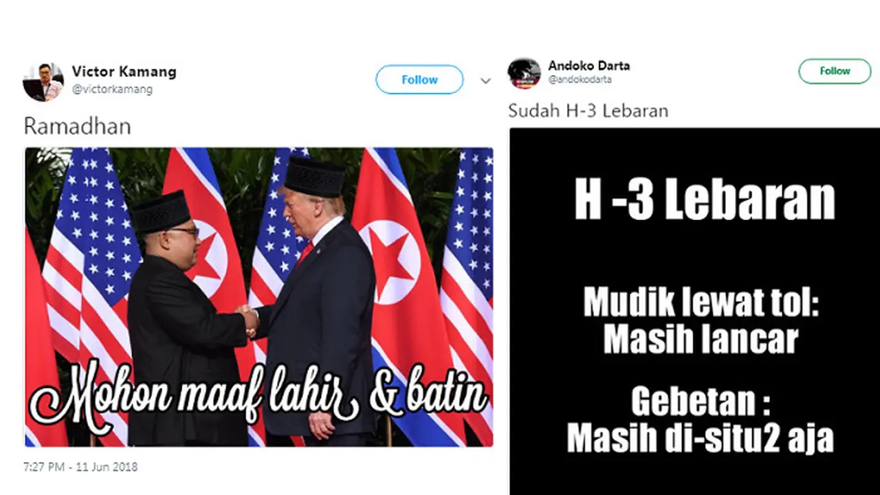Ngakak, Ini Cuitan Kocak Warganet Jelang H-3 Lebaran di Twitter