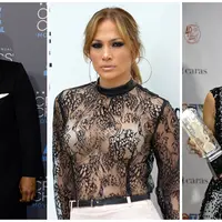 Tyler Perry, Jennifer Lopez, dan Shania Twain (Bintang/EPA)