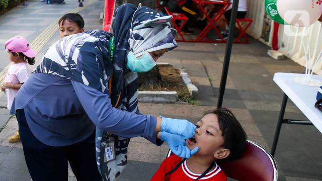 imunisasi Polio saat CFD