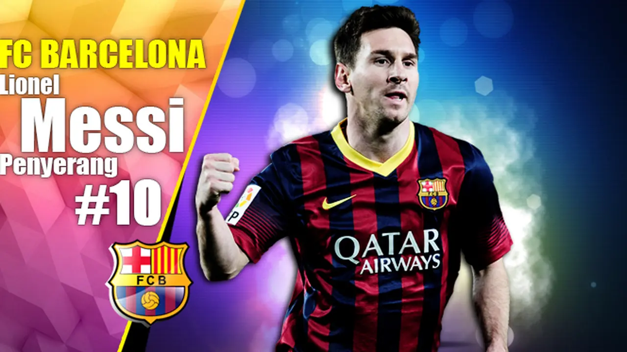 Ilustrasi Lionel Messi