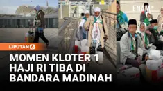 Sebanyak 360 jemaah haji Indonesia kloter pertama embarkasi Yogyakarta resmi tiba di Bandara Internasional Prince Muhammad bin Abdul Aziz, Rabu (22/4/2026). Kedatangan ini menjadi penanda dimulainya rangkaian ibadah haji tahun ini bagi jemaah asal In...