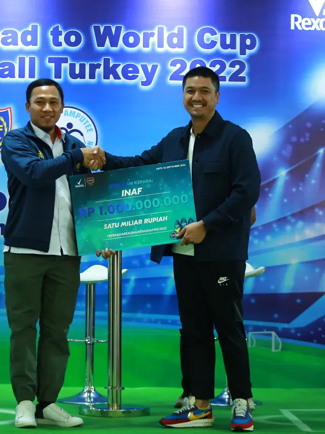 Rexona Men Berikan Dukungan Sebesar Rp1 Miliar