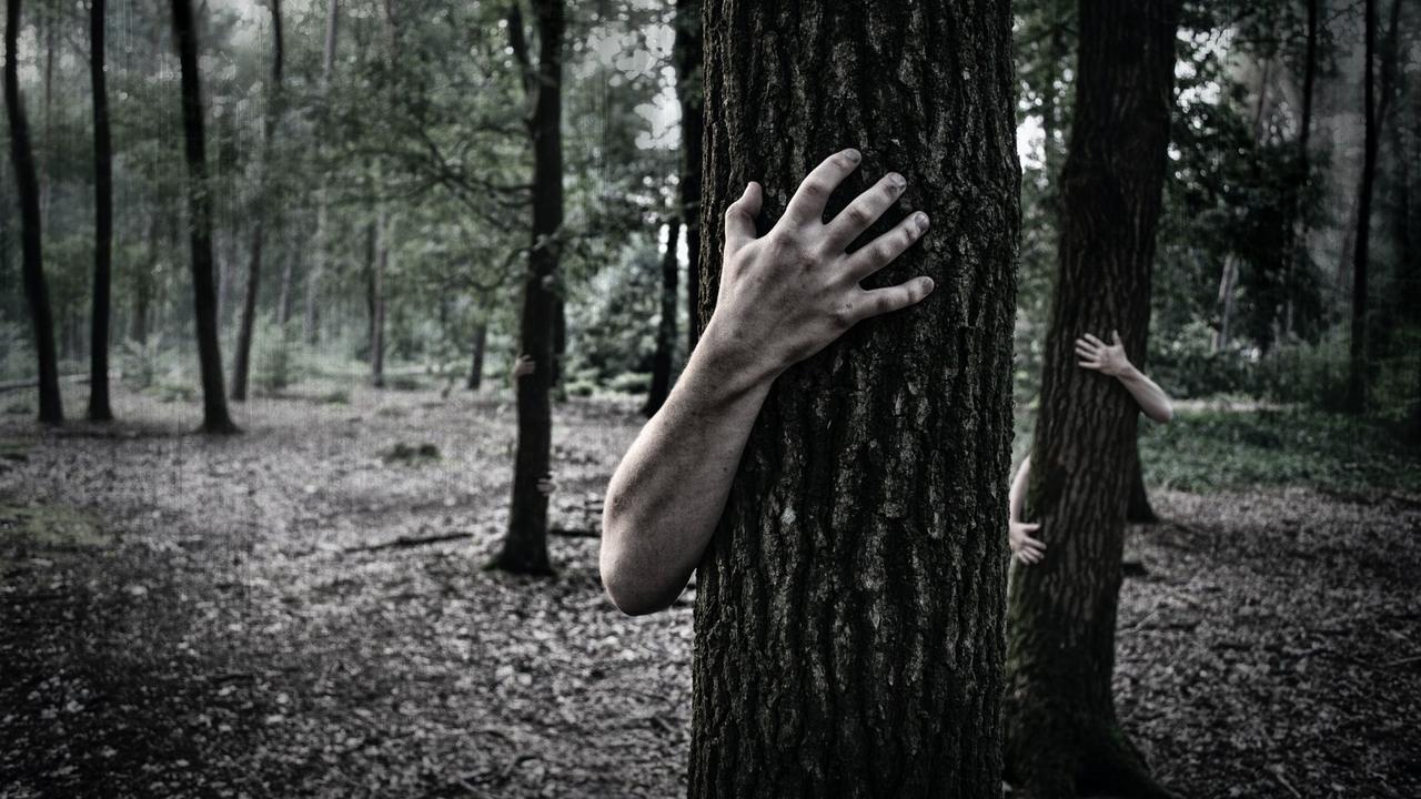 Ilustrasi Memeluk Pohon