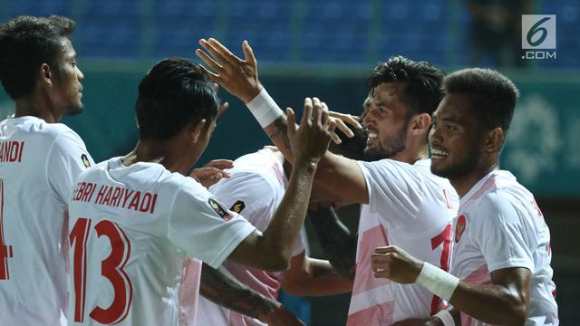 Gol Alberto Goncalves Antar Indonesia Unggul di Babak Pertama